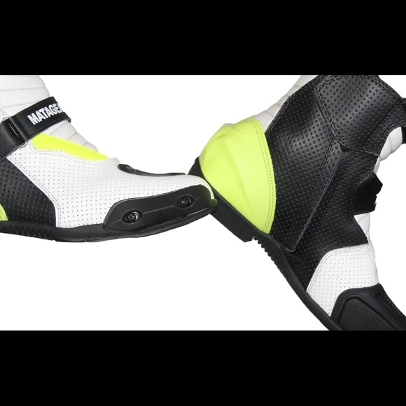 MEN MOTORCYCLE NEW SS609-YW CE RATED SHOES/BOOTS MEN BOOTS - Picture 2 of 12